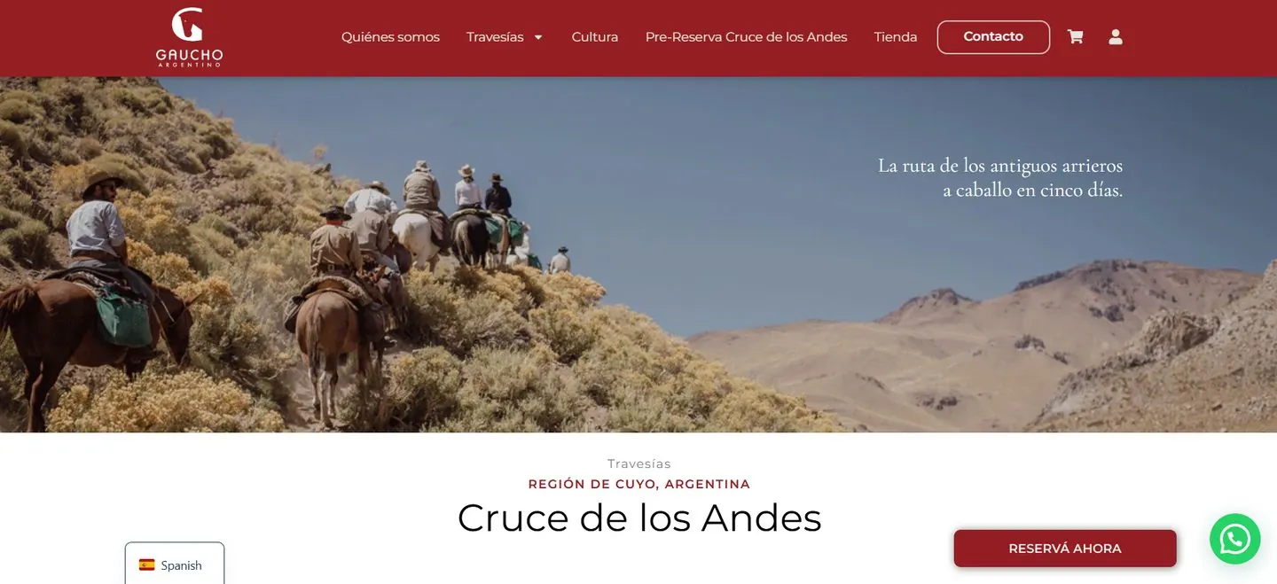 Sitio de Gaucho Argentino