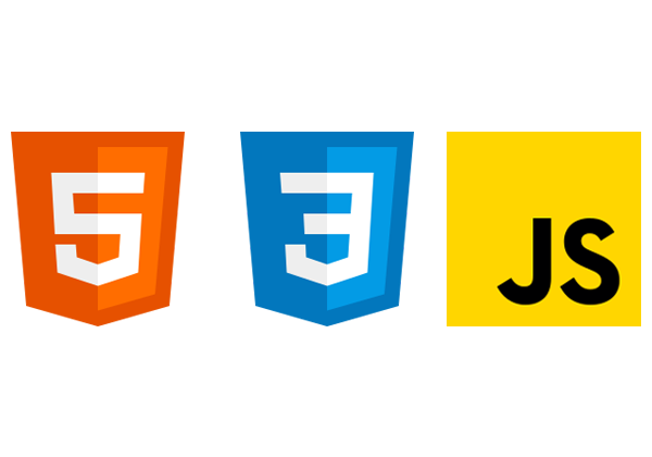 logos html css y javascript juntos